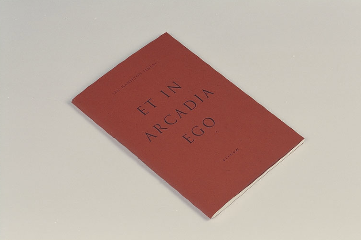 Et In Arcadia Ego: Ian Hamilton Finlay