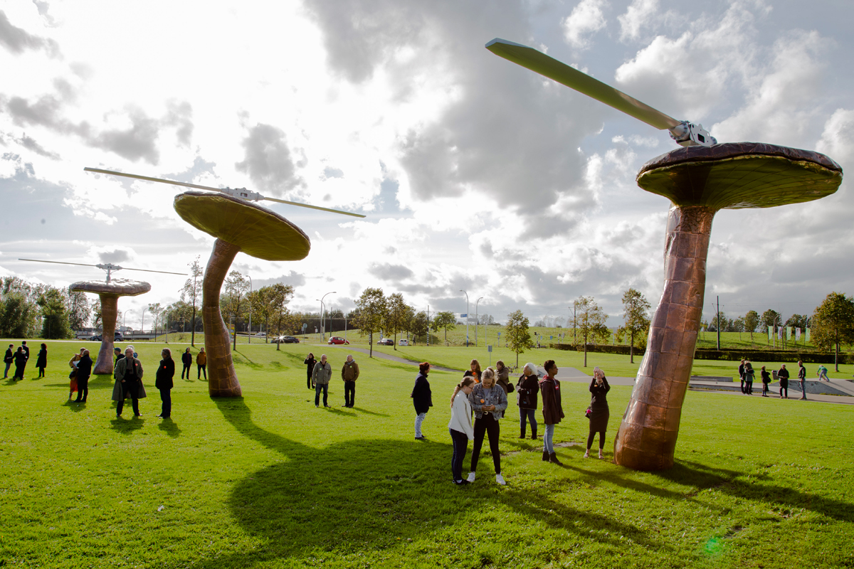 Huang Yong Ping, 'Ling Zhi Helicopters', 2020 Huang Yong Ping, 'Ling Zhi Helicopters', 2020