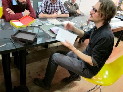 Stroom Bibliotheeksessies: Jan Rosseel, foto: Stroom Den Haag