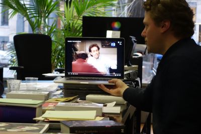 Stroom Bibliotheeksessies: Maurice van Es, foto: Stroom Den Haag