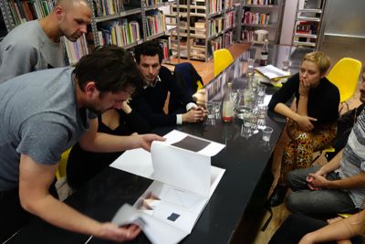 Stroom Bibliotheeksessies: Marius Lut, foto: Stroom Den Haag