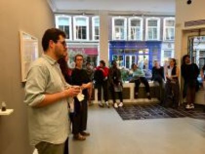 Publieke gespreksavond Stroom Invest Week 2017  foto: Stroom Den Haag