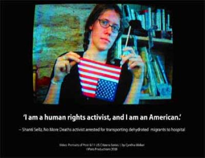 Cynthia Weber, 'I Am An American: Video Portraits of Unsafe US Citizens', video still Foto: Pato Productions 2009