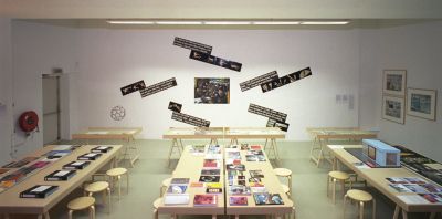 zicht op werk Acconci Studio foto: Jeroen Nooter