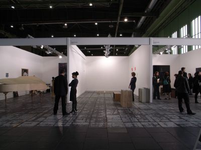 Ton Schuttelaar en Stroom op Preview Berlin foto: Ton Schuttelaar