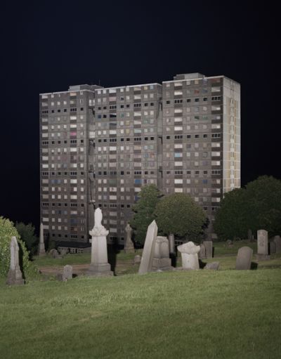 Cyprien Gaillard, View over Sighthill, 2008 foto: Courtesy of Laura Bartlett Gallery, London