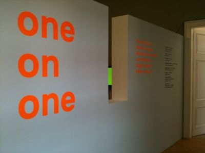 'One on One' foto: Stroom Den Haag