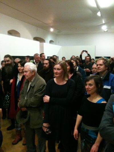 'One on One' (de opening) foto: Stroom Den Haag