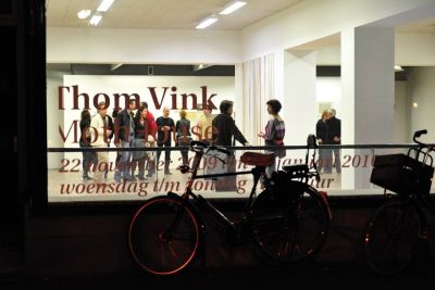 hom Vink, opening van de tentoonstelling foto: Andre P. Meyer