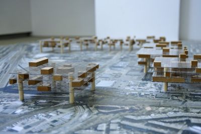 Yona Friedman, 'Ville Spatiale in De Binckhorst', 2010 foto: André P. Meyer