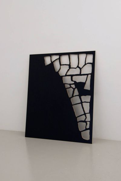 Raphaël Zarka, La Déduction de Burri, 2011 foto: courtesy Galerie Michel Rein, Paris