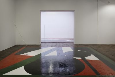 Leidy Churchman en MPA, 'Painting Rooms', Stroom Den Haag, 2012 foto: Eric de Vries, courtesy Stroom Den Haag