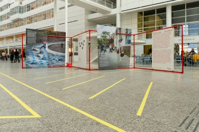 Speel je stad in Atrium Den Haag, 2017 foto: Eric de Vries, courtesy Stroom Den Haag