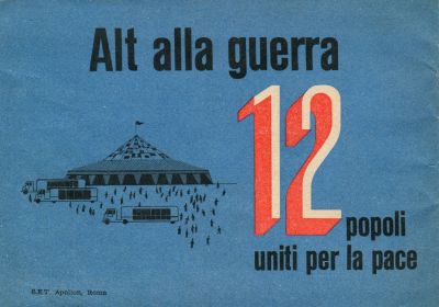 Vladislav Shapovalov, History Has No Lessons For Us, 2025. Research materials. NATO’s Caravan of Peace exhibition in Athens, 1952. Courtesy of the artist.
