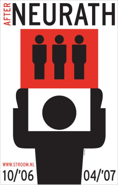 Poster 'After Neurath', ontwerp: Huug Schipper