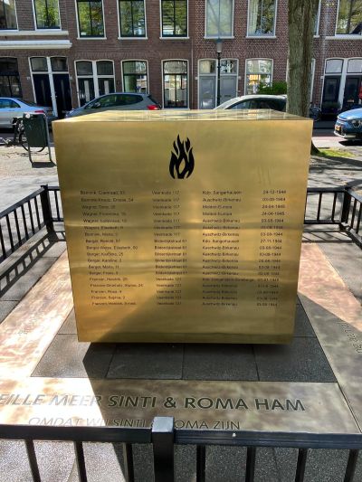 Sinti- en Romamonument, Jan Verburg, 2006, Fotografie gemeente Den Haag