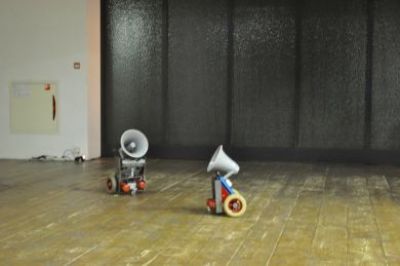 Echo Moiré - A robotic opera-ballet door Matteo Marangoni en Erfan Abdi, foto: courtesy Metropolis M