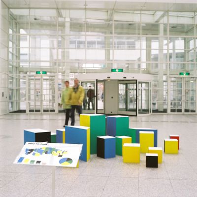 After Neurath: ontwerprojecten studenten KABK in Atrium Stadhuis, foto: Edgar Walthert