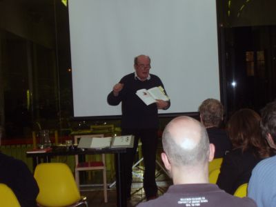 After Neurath: lezing Hugues Boekraad, foto: Stroom Den Haag