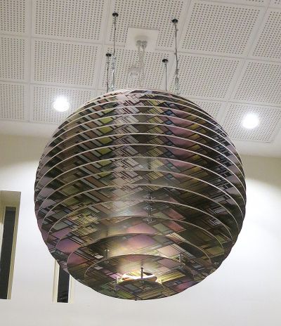 Bas de Boer, lampen bij OBS de Vlierboom, 2015 foto: courtesy the artist