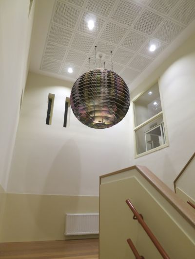 Bas de Boer, lampen bij OBS de Vlierboom, 2015 foto: courtesy the artist