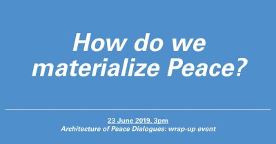Architecture of Peace Dialogues